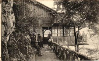 Brassó, Kronstadt; Bethlen barlang, Tampa hegy tetején lévő étterem / restaurant (EB)