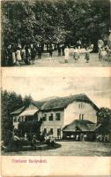 Szolyva-Hársfalva, Rudolf vár szálló, utca / hotel and street (EK)