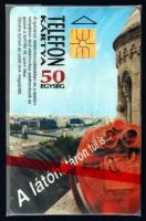1995 A látóhatáron túl is... 50 egységes telefonkártya eredeti bontatlan csomagolásban / Hungarian phone card