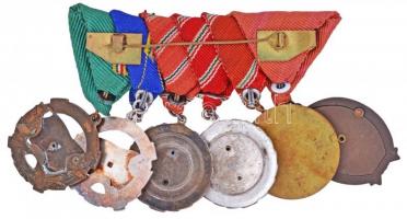 1964. "Munka Érdemrend" bronz fokozata, zománcozott Br kitüntetés mellszalagon + 1965. &qu...