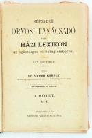 Dr. Ziffer Károly: Népszerű orvosi tanácsadó vagy házi lexikon az egészséges és beteg emberről. Két ...