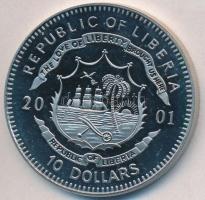 Libéria 2001. 10$ "Szabadság pillanatai - Gandhi élete" multicolor T:PP ujjlenyomatos
Libe...