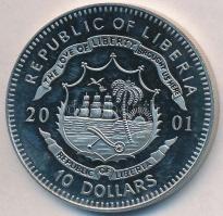 Libéria 2001. 10$ "Szabadság pillanatai - Maratoni csata" multicolor T:PP ujjlenyomatos
Li...