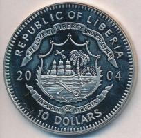 Libéria 2004. 10$ "Szabadság pillanatai-Az algériai függetlenségi felkelés 1954" multicolo...