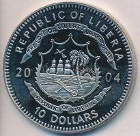 Libéria 2004. 10$ "Szabadság pillanatai-Kutuzov marsall megállítja Napóleon seregeit 1812"...