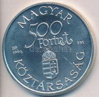 1994. 500Ft Ag "Régi dunai hajók - Carolina" T:BU Adamo EM134