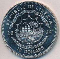 Libéria 2004. 10$ "Szabadság pillanatai-Öböl-háború 1990" multicolor T:PP ujjlenyomatos
Li...