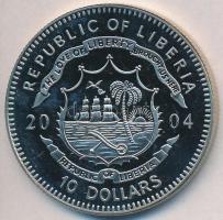 Libéria 2004. 10$ "Szabadság pillanatai-Garibaldi felszabadítja Itáliát 1860" multicolor T...