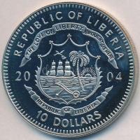 Libéria 2004. 10$ "Szabadság pillanatai-Teréz anya (Nobel-békedíj) 1979" multicolor T:PP u...