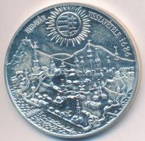 1986. 500Ft Ag "Budavár visszavétele 1686" T:BU ujjlenyomat
Adamo EM97