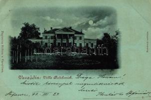 1899 Varasd, Varazdin; Villa Bedekovich, Papirnica Stiflera (EB)