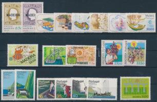 20 db bélyeg, közte teljes sorok, 20 stamps with complete sets