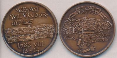 Fritz Mihály (1947-) 1988. "20 éves a MÉE Fejér Megyei Szervezete / Török kivonulásának 300. év...