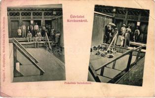 Kovászna, Pokolsár belső, kiadja Bogdán F. fényképész / spa interior (EB)