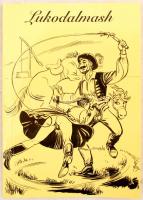 P. Rick: Lukodalmash / Marsbéli orgiák (pajzán könyv). Kiadói papírkötés, illusztrált, jó állapotban