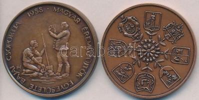 Szabolcs Péter / Szabó Géza (1939-) 1998. "MÉE Zala Megyei Szervezete" Br emlékérem (42,5m...