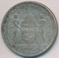 1930. 5P Ag "Horthy jobbra" T:3 Adamo P8