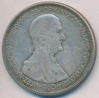1930. 5P Ag "Horthy jobbra" T:3
Adamo P8