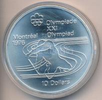 Kanada 1975. 10$ Ag "Montreali olimpia - Kajak" tokban tanúsítvánnyal T:1
Canada 1975. 10 ...