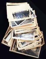 cca 1930-1945 kb 60 db felerészt katonai fotó / Pile, partly military photos