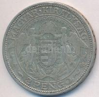 1929. 2P Ag "Madonna" T:2-,3 Adamo P7