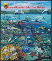1998 Az óceán nemzetközi éve kisív Mi 252-263