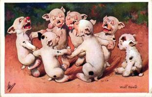 Wall flower, Bonzo dogs dancing, B.K.W.I. 58-3. s: F. Charly (EK)