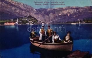Dubrovnik, Ragusa; Rijeka, Ombla; river, boat, folklore (ázott / wet damage)
