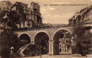 Monaco, Pont et Chapelle Ste-Dévote / bridge and chapel (b)