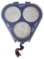 1976. 200Ft Ag 3klf "Festők I. / Derkovits, Szinyei, Munkácsi" sor, MNB tokban T:BU