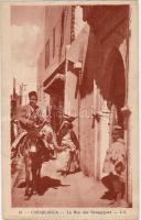 Casablanca Straße der Synagoge