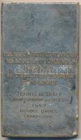 Franciaország 1947. "Leo Lagrange 1900-1940 / Asztalitenisz Világbajnokság - Páros Női Bajnok&q...