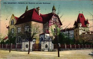 Wiener Neustadt - 3 old postcards