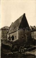 Praha, Prague; Altneusynagoge / Old-New Synagogue photo - 5 old postcards