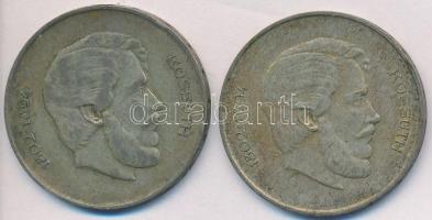 1947. 5Ft Ag "Kossuth" (2x) T:2-,3
Adamo F8.1