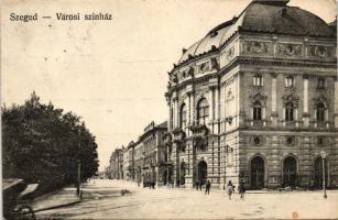 Szeged - 5 db régi képeslap / 5 old postcards