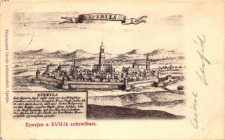 1899 Eperjes a XVII-ik században, Divald (EM)