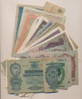 50db-os vegyes magyar és külföldi bankjegy tétel, közte érdekesebb darabokkal is T:vegyes