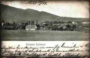 1899 Ruttka, Vrútky; Látkép, Moskóczi Ferencné tulajdona / general view (b)