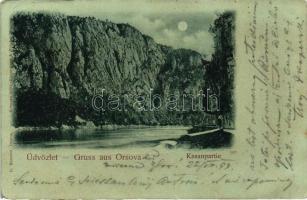 1899 Orsova, Kazán-szoros / gorge (EK)