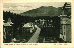 Szovátafürdő, villák / villas