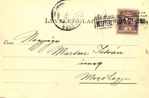 Besztercebánya, Főgimnázium; kiadja Sonnenfeld Mór / grammar school