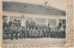 Heves, Önkéntes Tűzoltóegylet, alakult 1882, kiadja Adler József (fa)