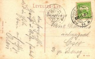 Nyitra, Zobori kőbánya, halastó; Fürst Sz. kiadása / mine, lake (fl)