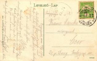 Zayugróc, Üveggyár; kiadja Katscher Károly / glass factory