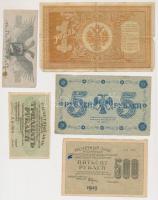 Orosz Birodalom 1898. 1R + 1918. 5R + Szocialista Szövetségi Szovjet Köztársaság 1919. 30R + 500R + ...