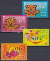 Üdvözlőbélyegek sor, Greeting Stamps set