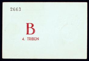 1956 A Magyar Dolgozók Pártjának és Budapest Főváros Tanácsának meghívója a május elsejei felvonulás...