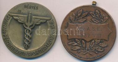 Matskássy Gyula (1912-1971) ~1930-1940. "Bajnoki Érem / Magyar Pénzintézeti Sportegyletek Ligáj...
