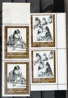 1998  4 db sakkal kapcsolatos levélzáró(Polgár Judit, Anatoly Karpov)